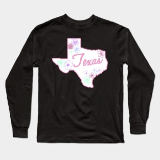 Floral Texas Long Sleeve T-Shirt